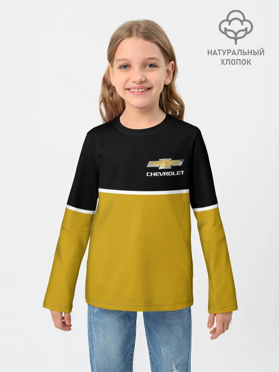 Детский лонгслив / Chevrolet