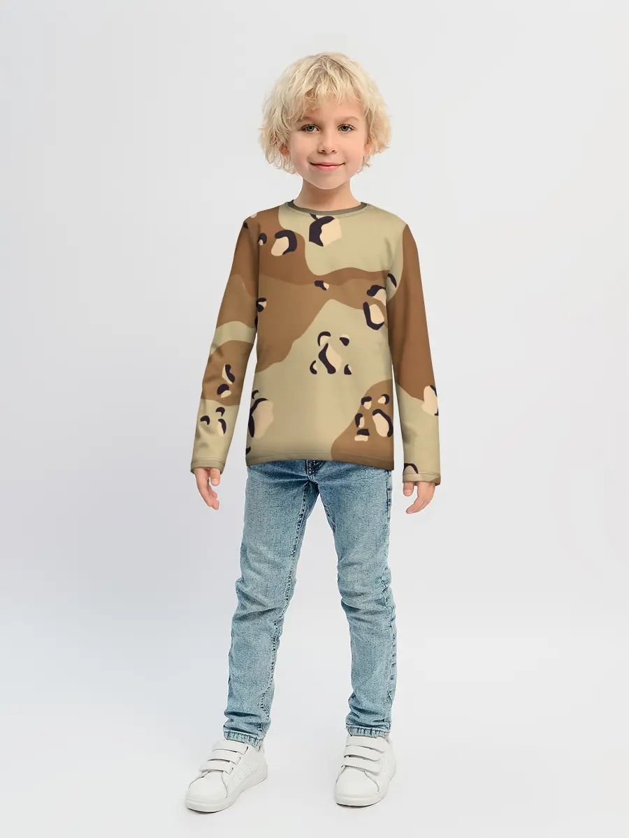 Детский лонгслив / ПОЛЕВОЙ АРМЕЙСКИЙ