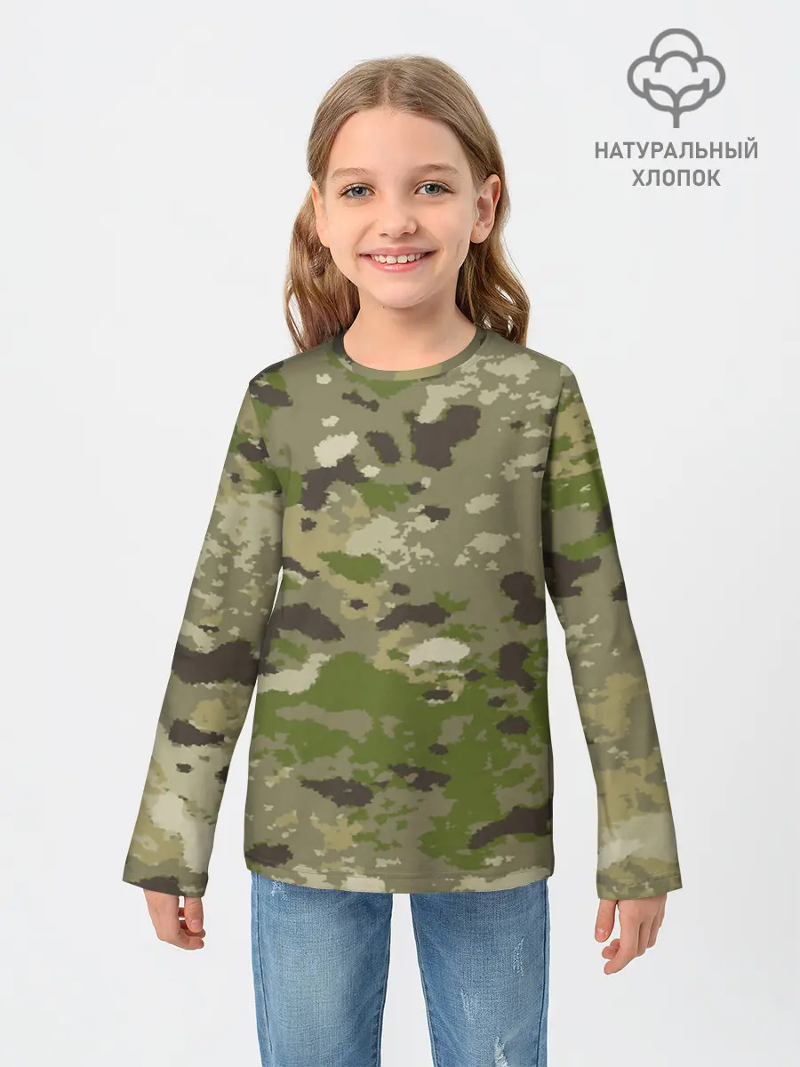 Детский лонгслив / CAMOUFLAGE