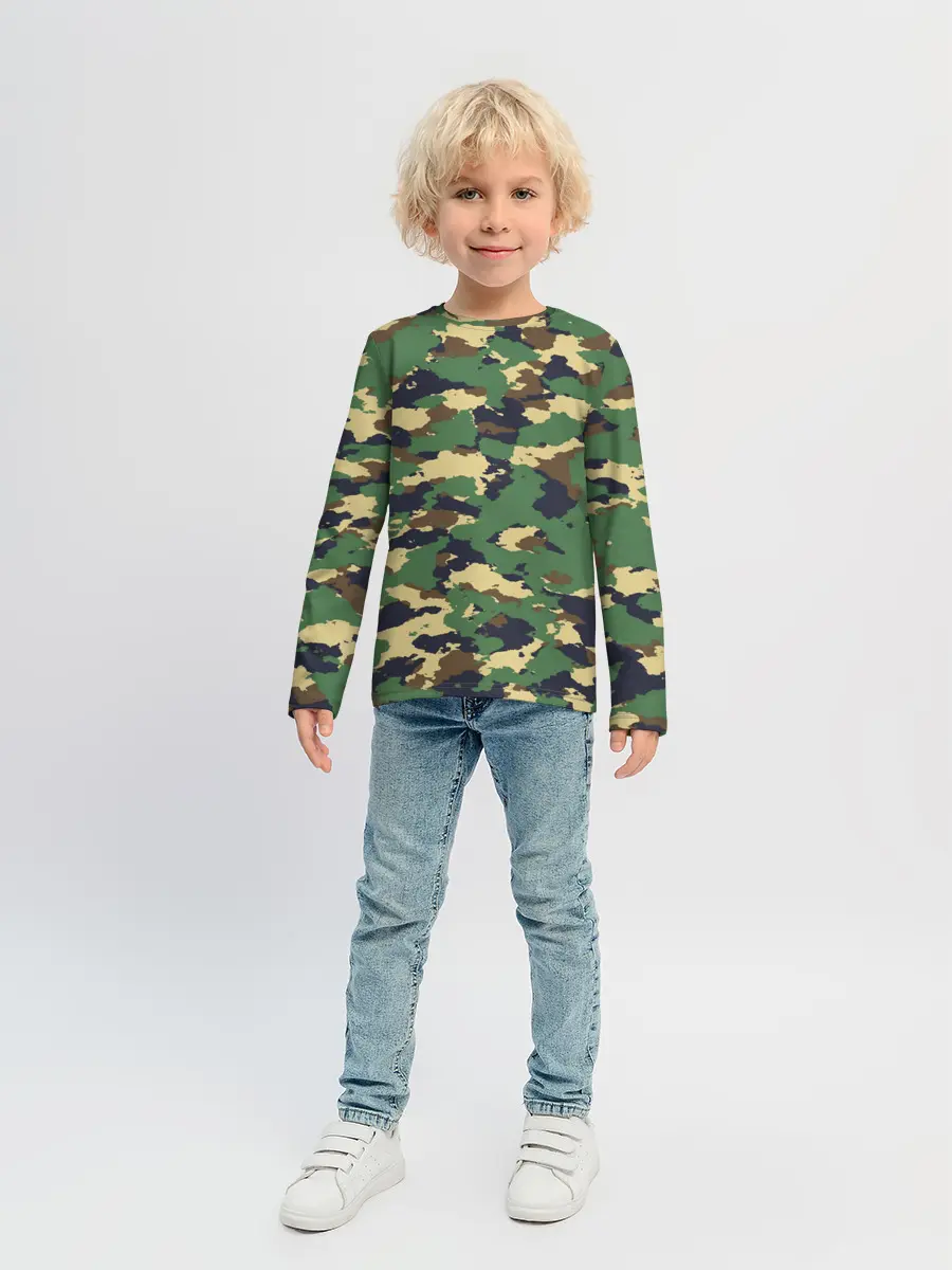 Детский лонгслив / КАМУФЛЯЖ