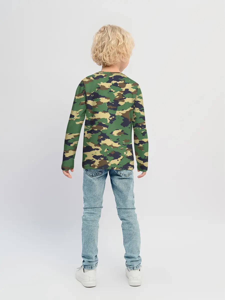 Детский лонгслив / КАМУФЛЯЖ