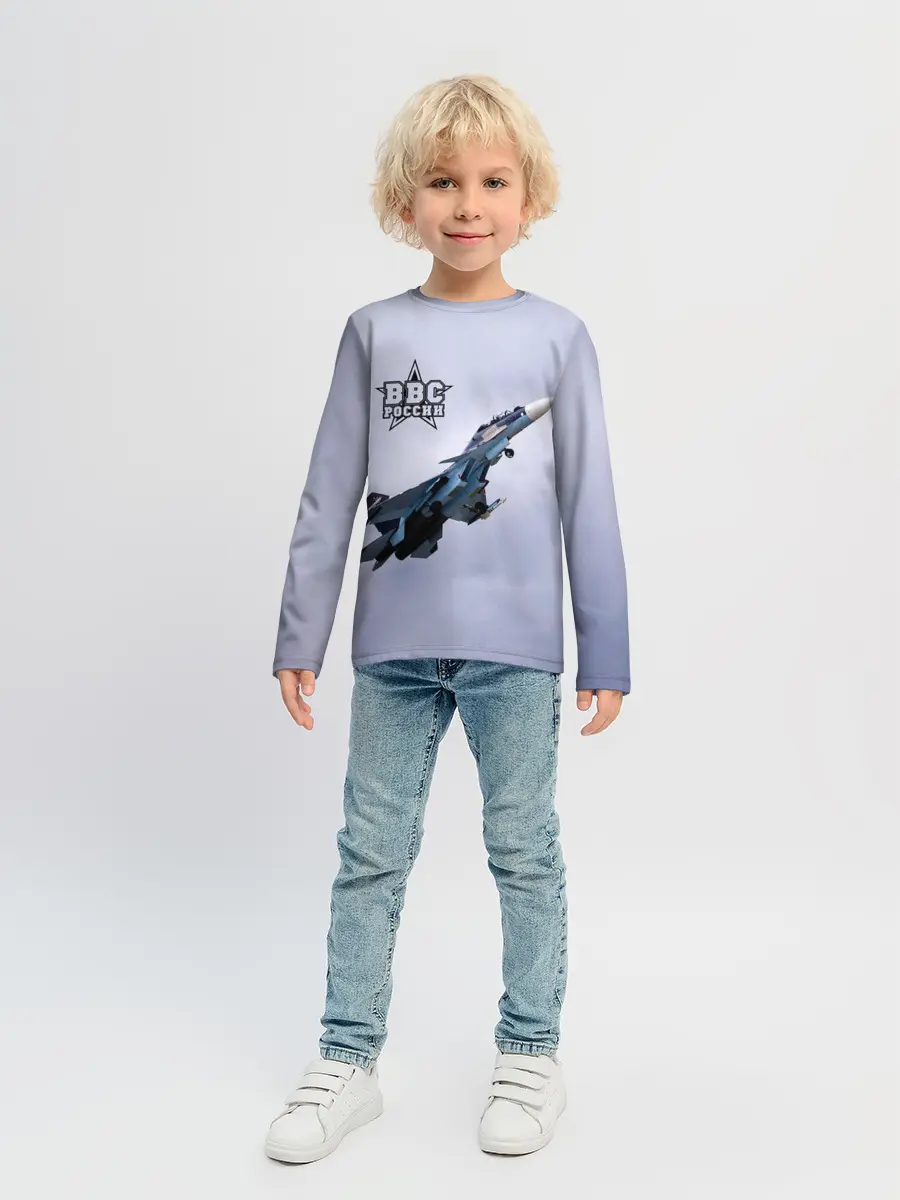 Детский лонгслив / ВВС России