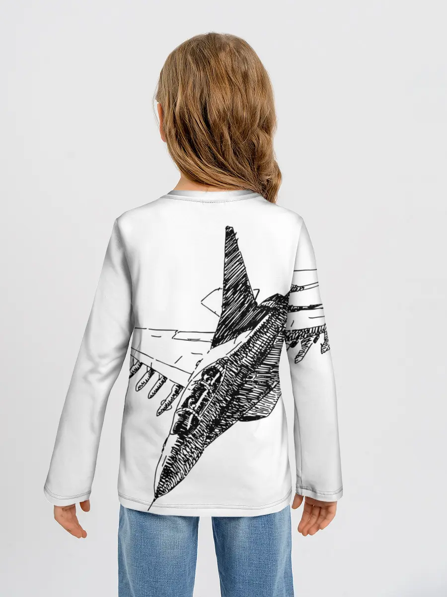 Детский лонгслив / ВВС России