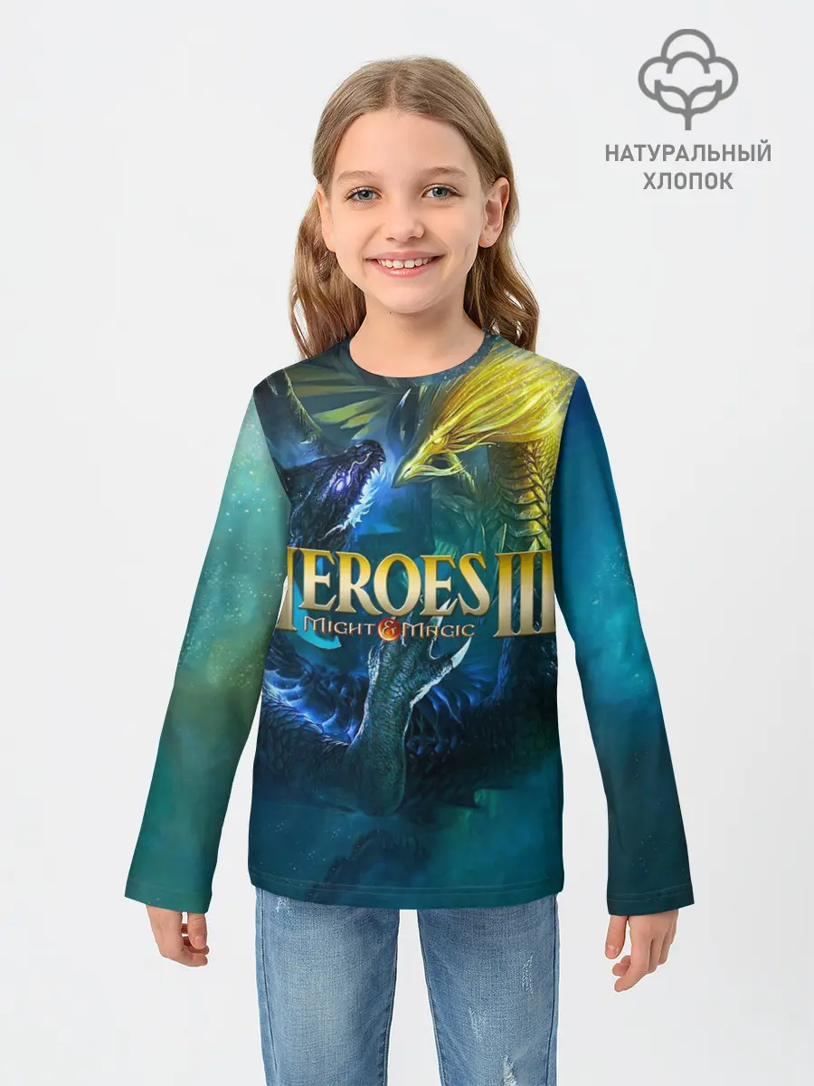 Детский лонгслив / Heroes of Might and Magic