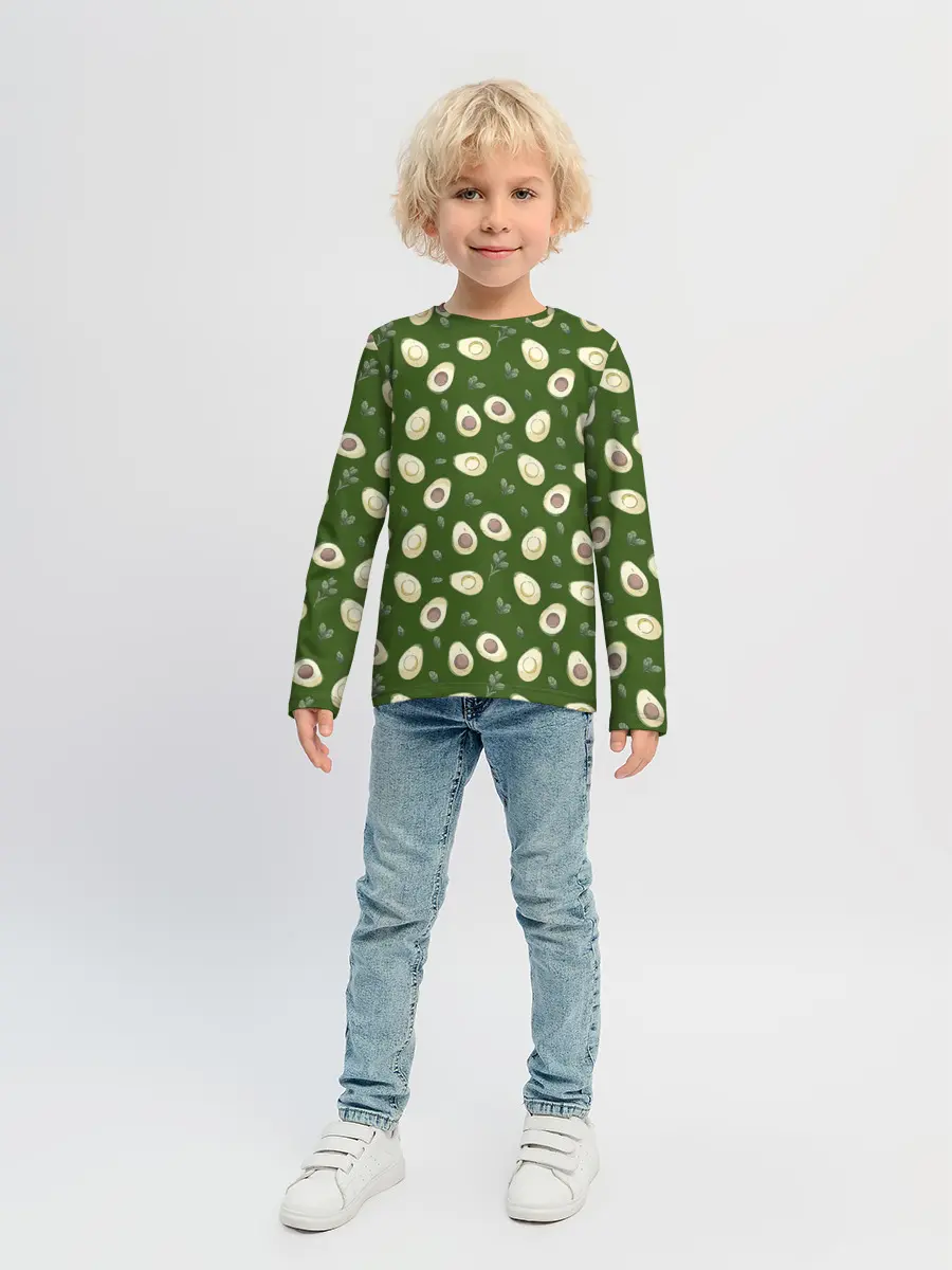 Детский лонгслив / АВОКАДО