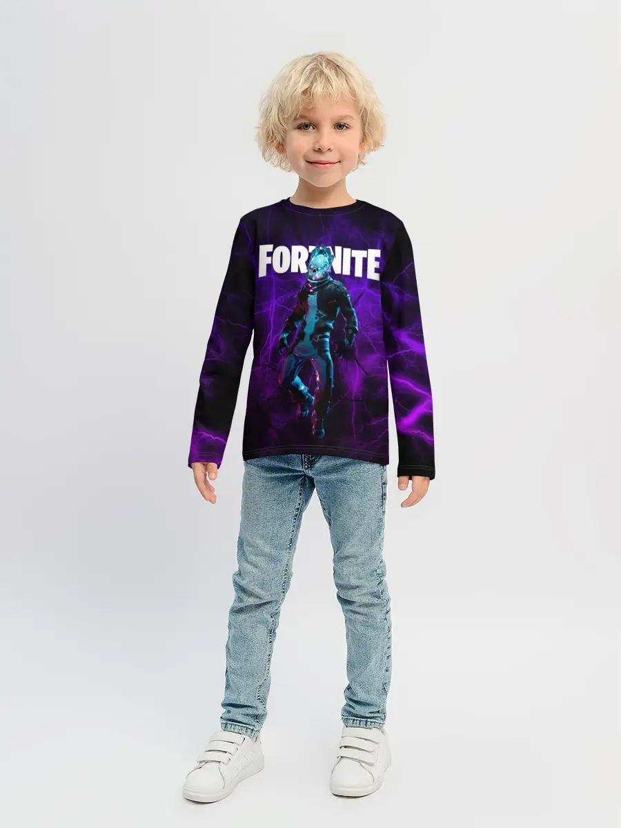 Детский лонгслив / Fortnite