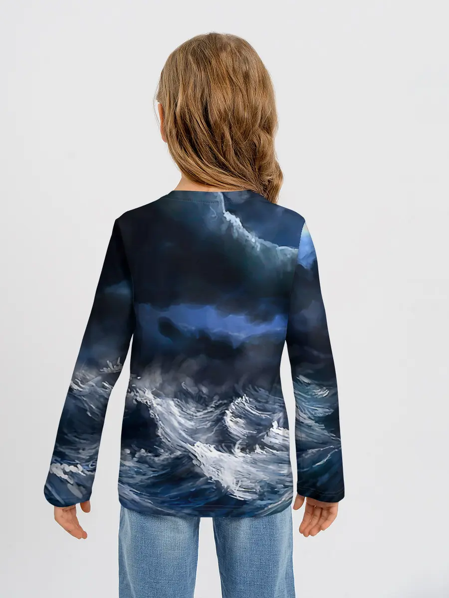 Детский лонгслив / Военно-морской флот