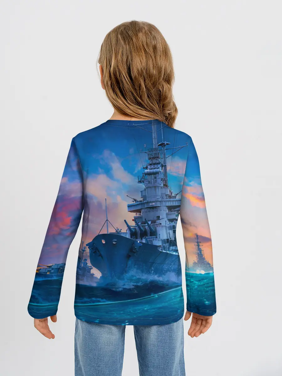 Детский лонгслив / ВМФ