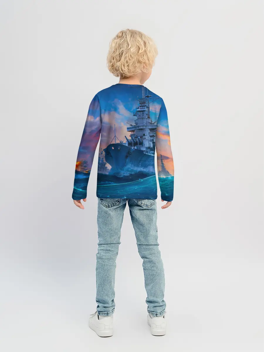 Детский лонгслив / ВМФ