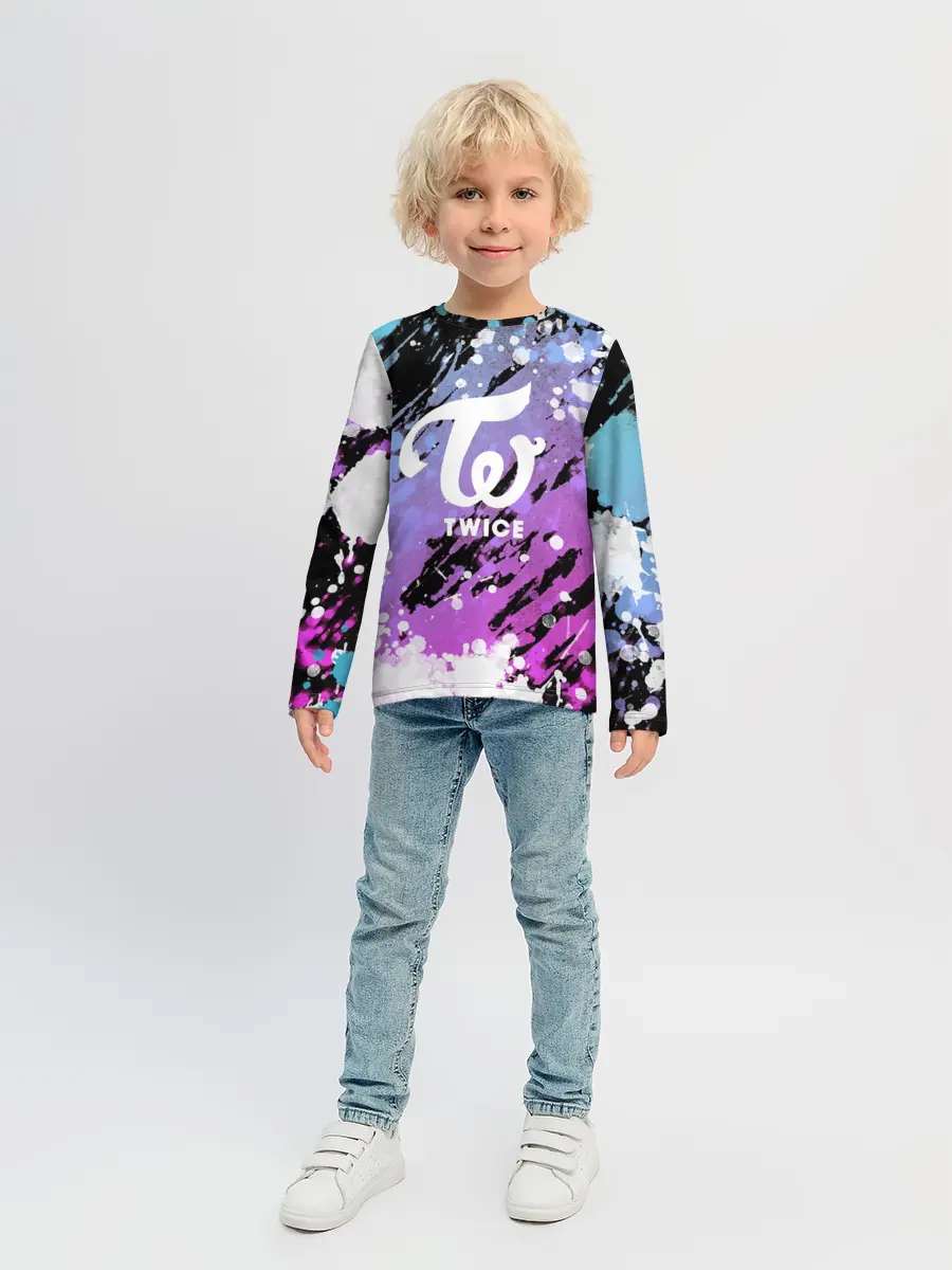 Детский лонгслив / Twice