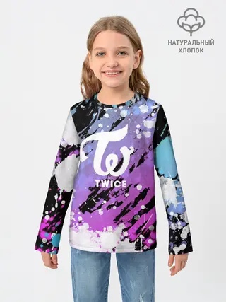 Детский лонгслив / Twice