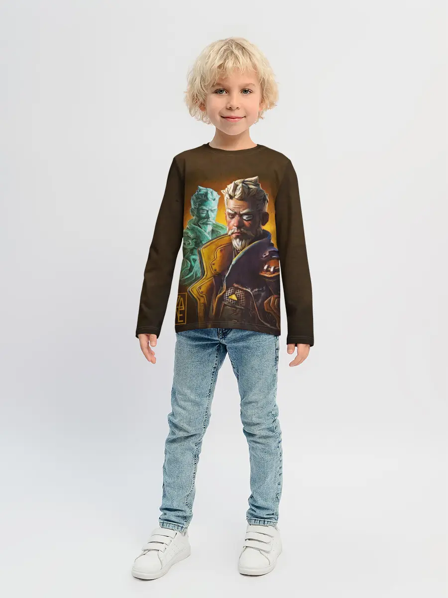 Детский лонгслив / Zane Flynt