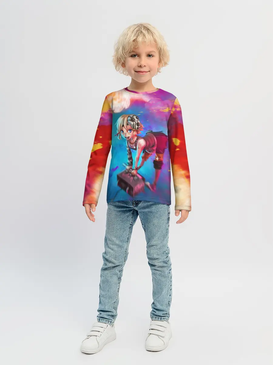 Детский лонгслив / Tiny Tina and the bomb