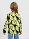 Детский лонгслив / Avocado background