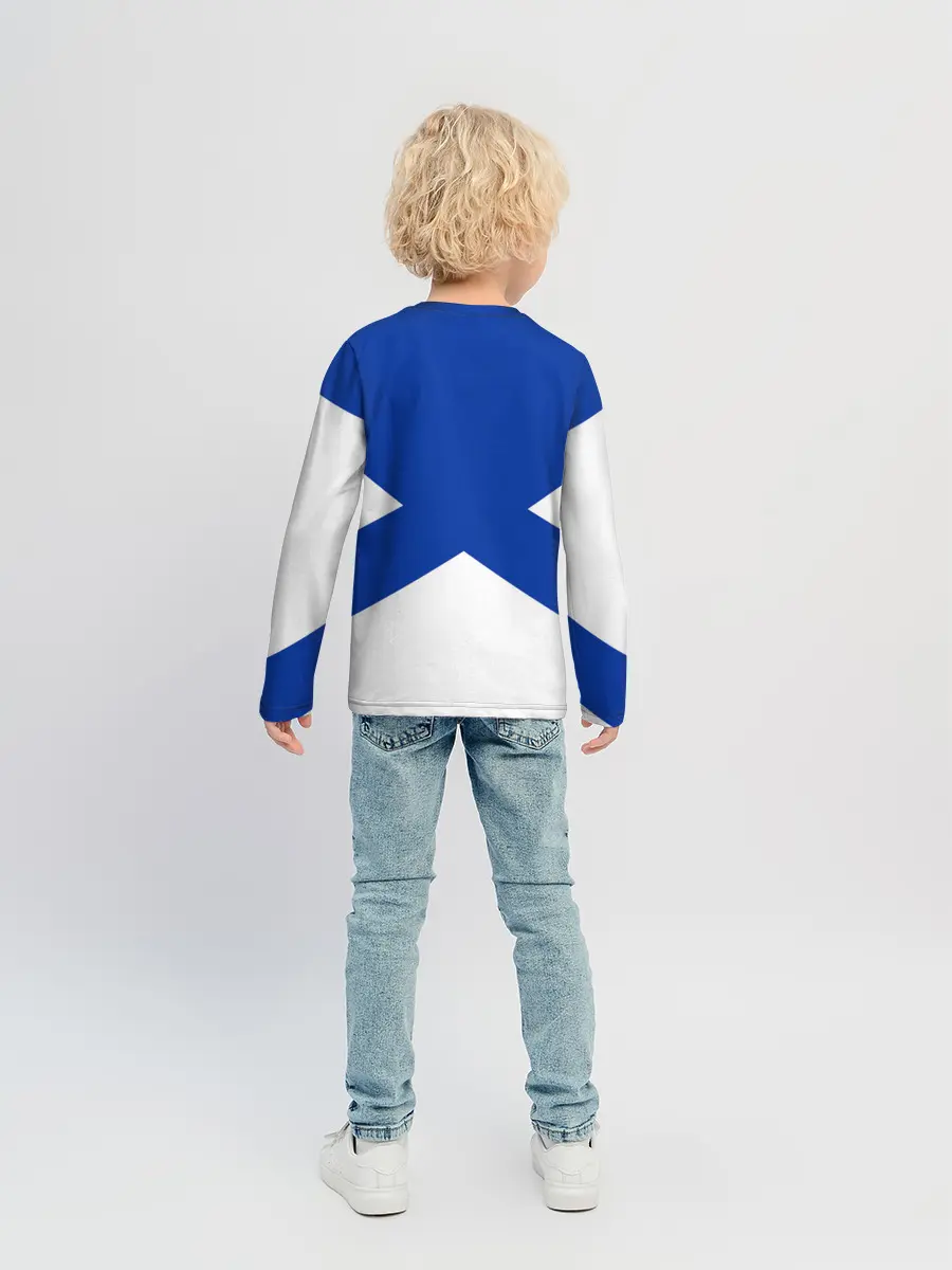 Детский лонгслив / Военно - морской флот