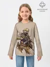 Детский лонгслив / Военный