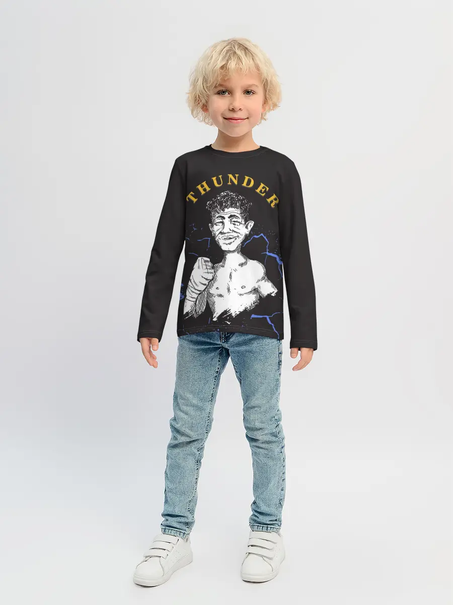 Детский лонгслив / Thunder