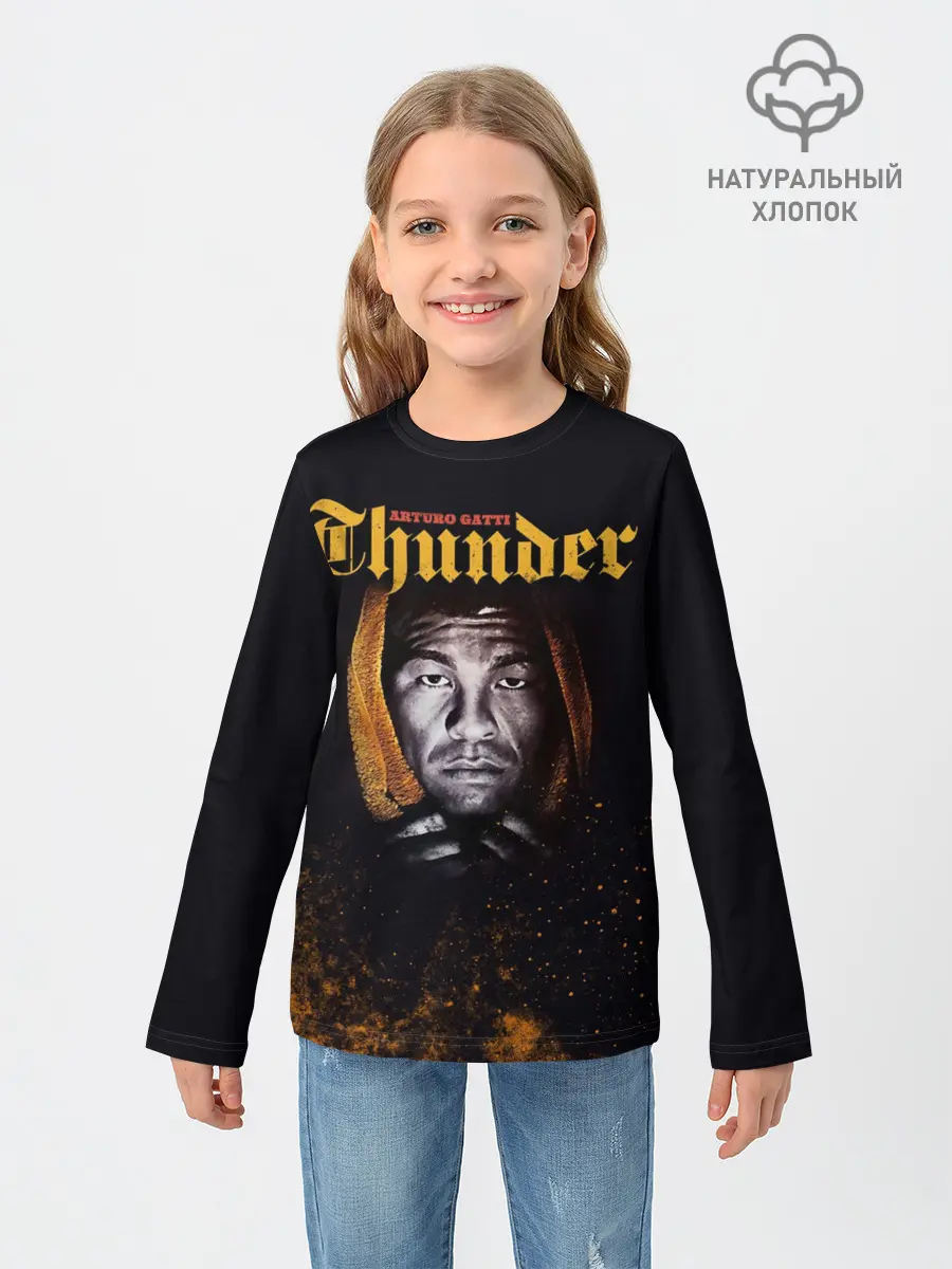 Детский лонгслив / Arturo Thunder Gatti