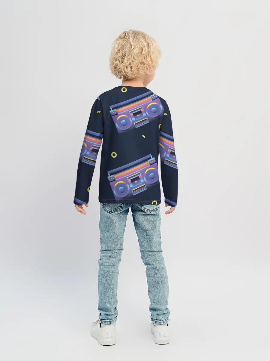 Детский лонгслив / Retro style
