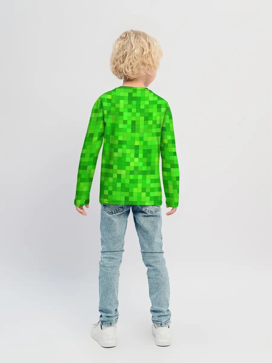 Детский лонгслив / MINECRAFT