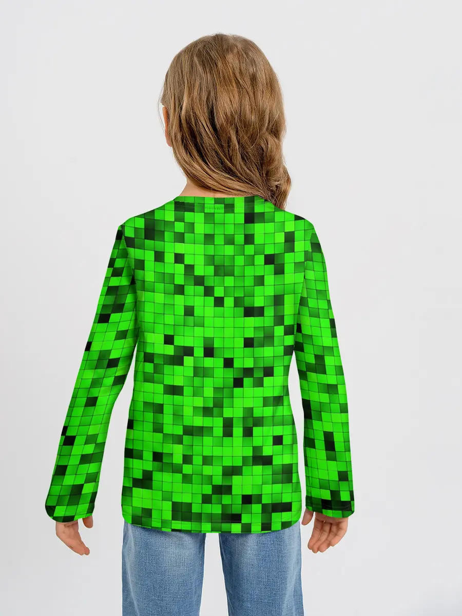 Детский лонгслив / MINECRAFT