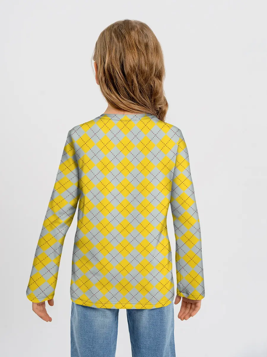 Детский лонгслив / Coat of Hufflepuff