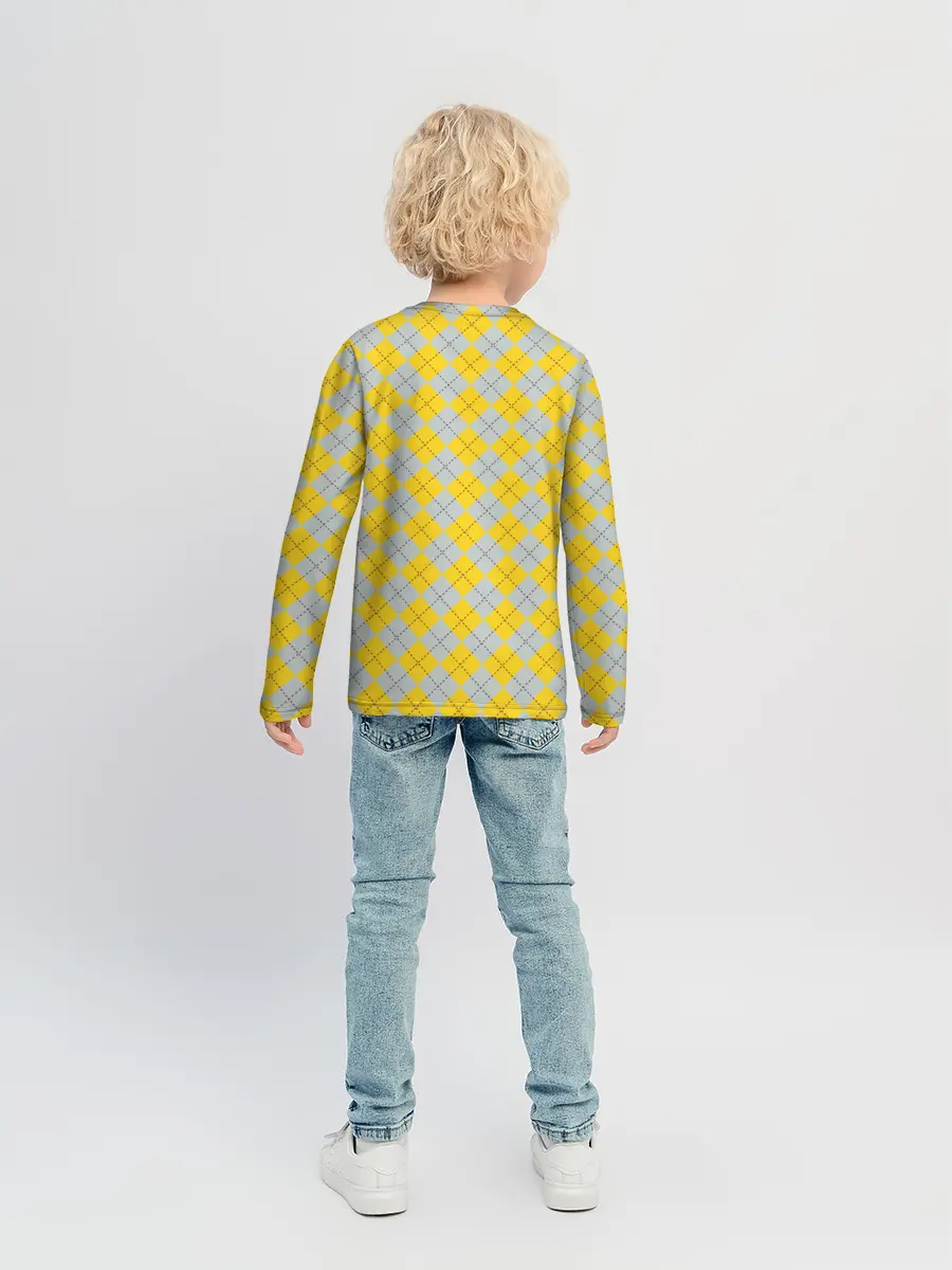 Детский лонгслив / Coat of Hufflepuff