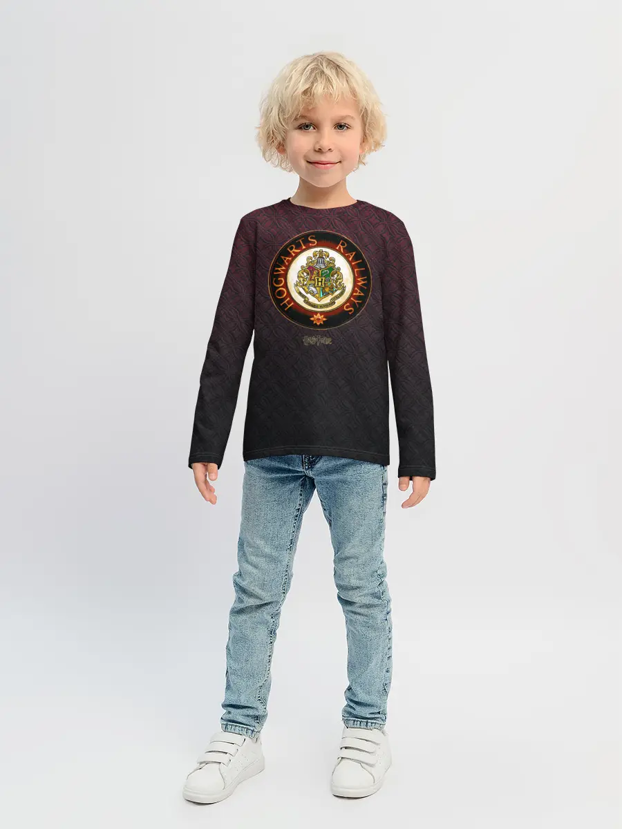 Детский лонгслив / Coat of Hogwarts