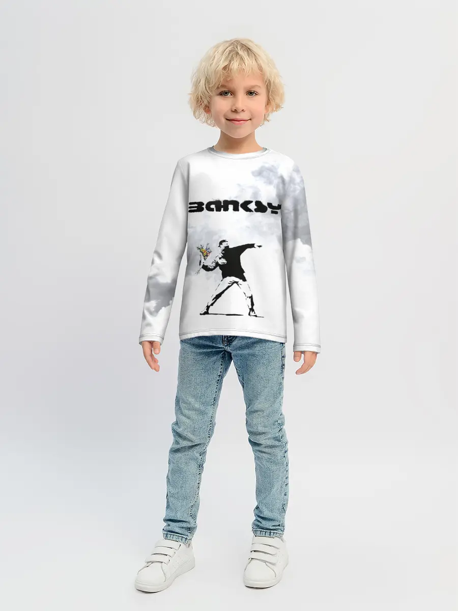 Детский лонгслив / Banksy