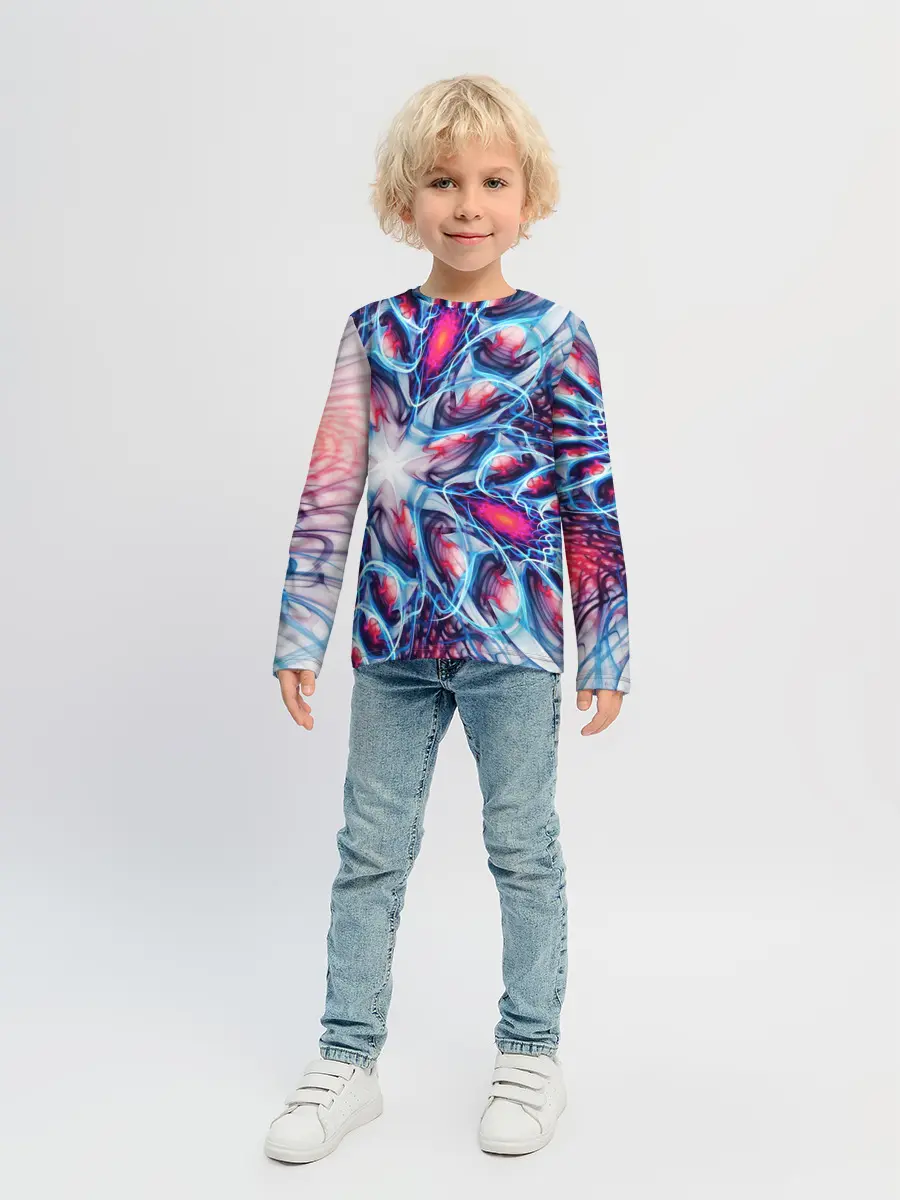 Детский лонгслив / ABSTRACTION ILLUSION