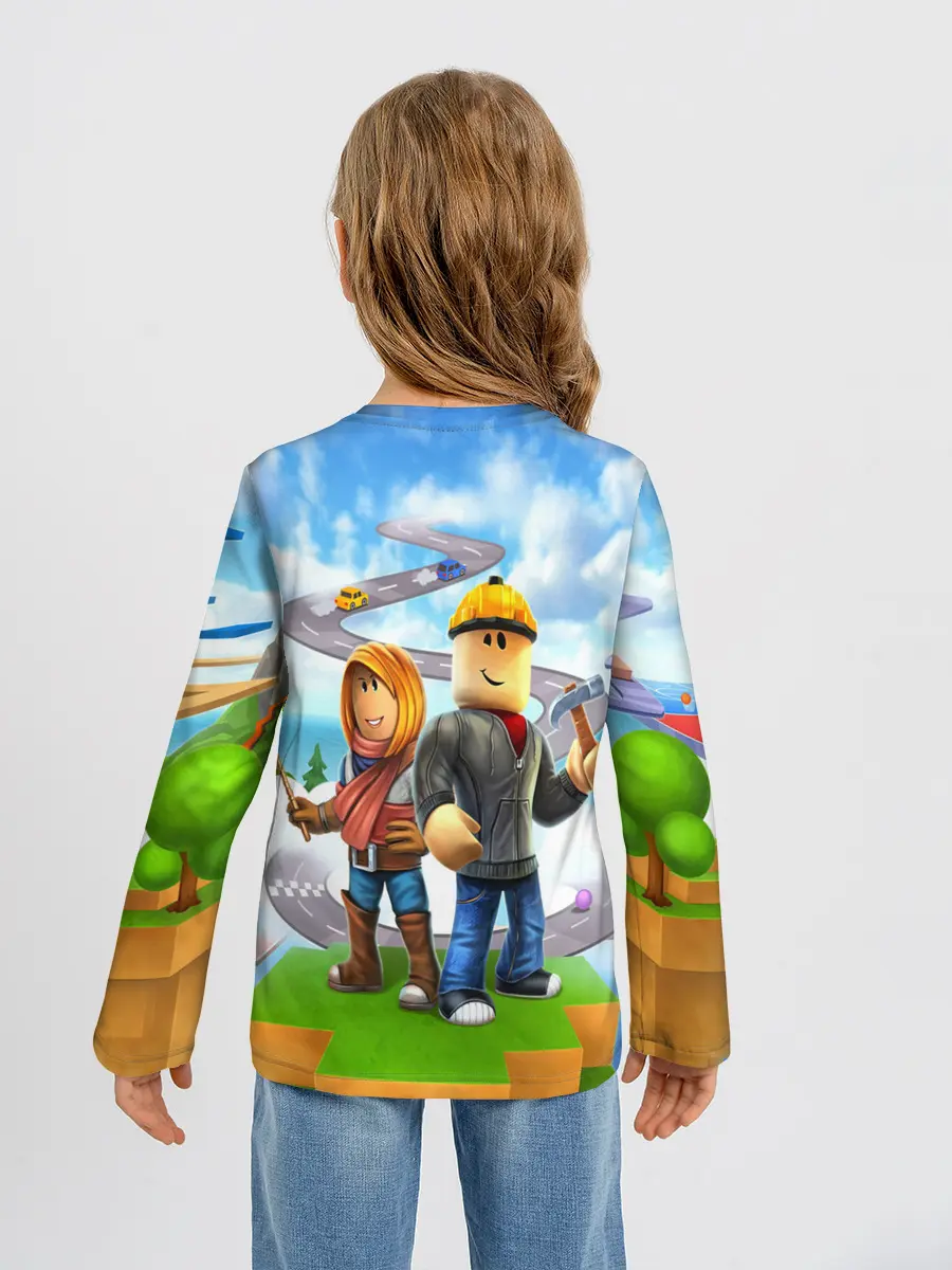 Детский лонгслив / ROBLOX