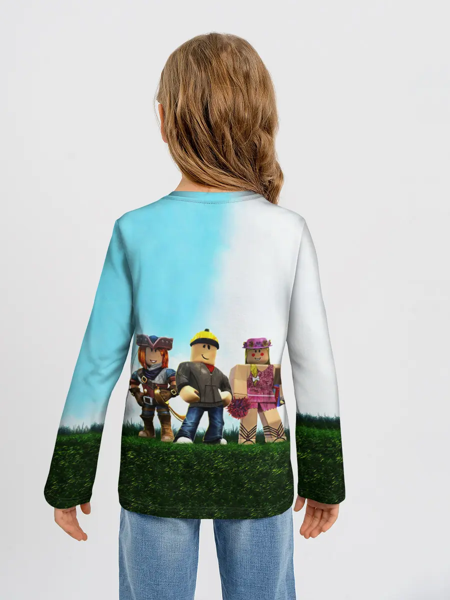 Детский лонгслив / ROBLOX