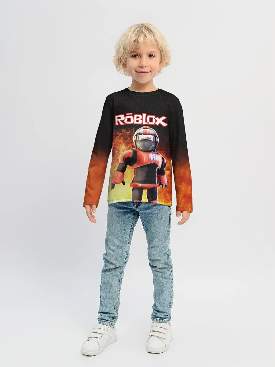 Детский лонгслив / ROBLOX