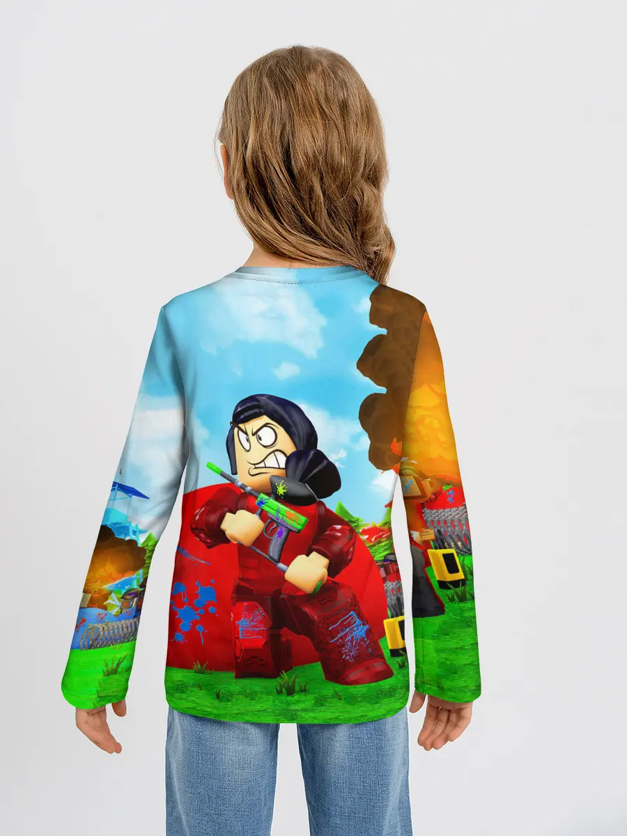 Детский лонгслив / ROBLOX