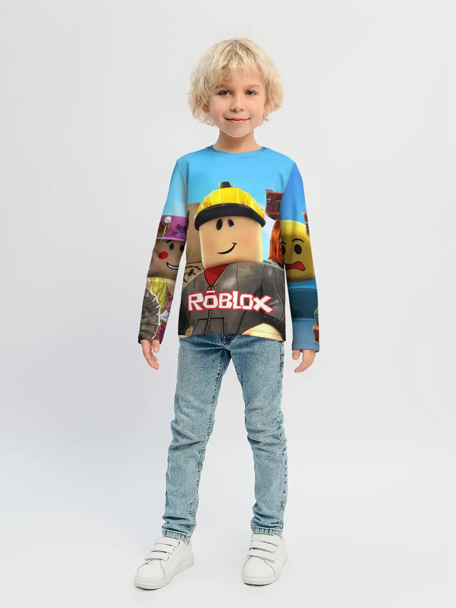 Детский лонгслив / ROBLOX