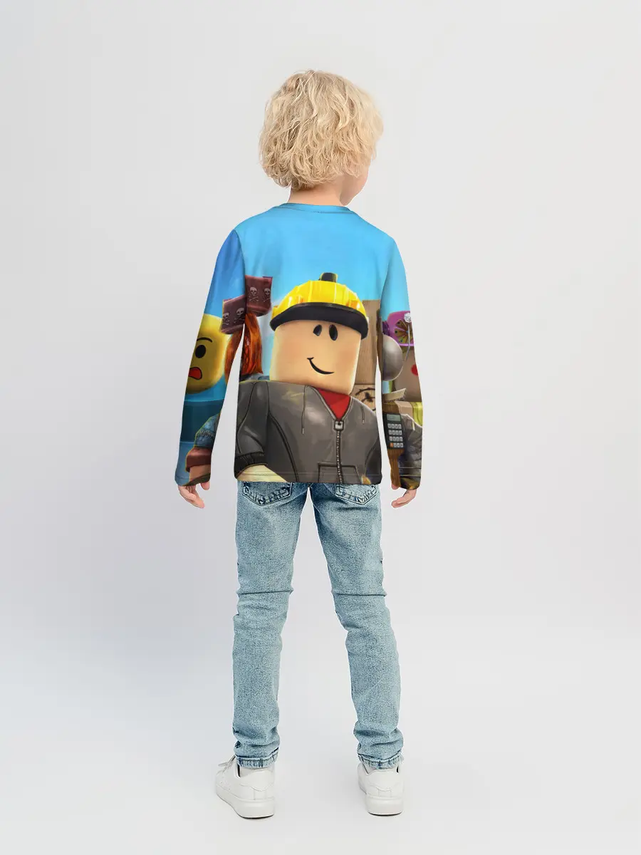 Детский лонгслив / ROBLOX