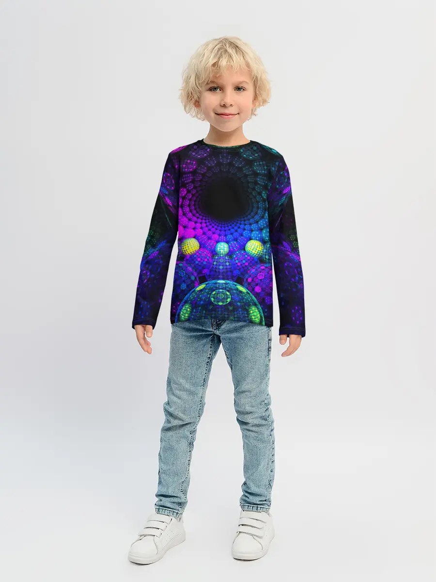 Детский лонгслив / PSY NEON
