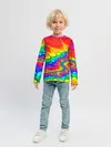 Детский лонгслив / TIE-DYE