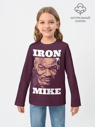 Детский лонгслив / Mike Tyson