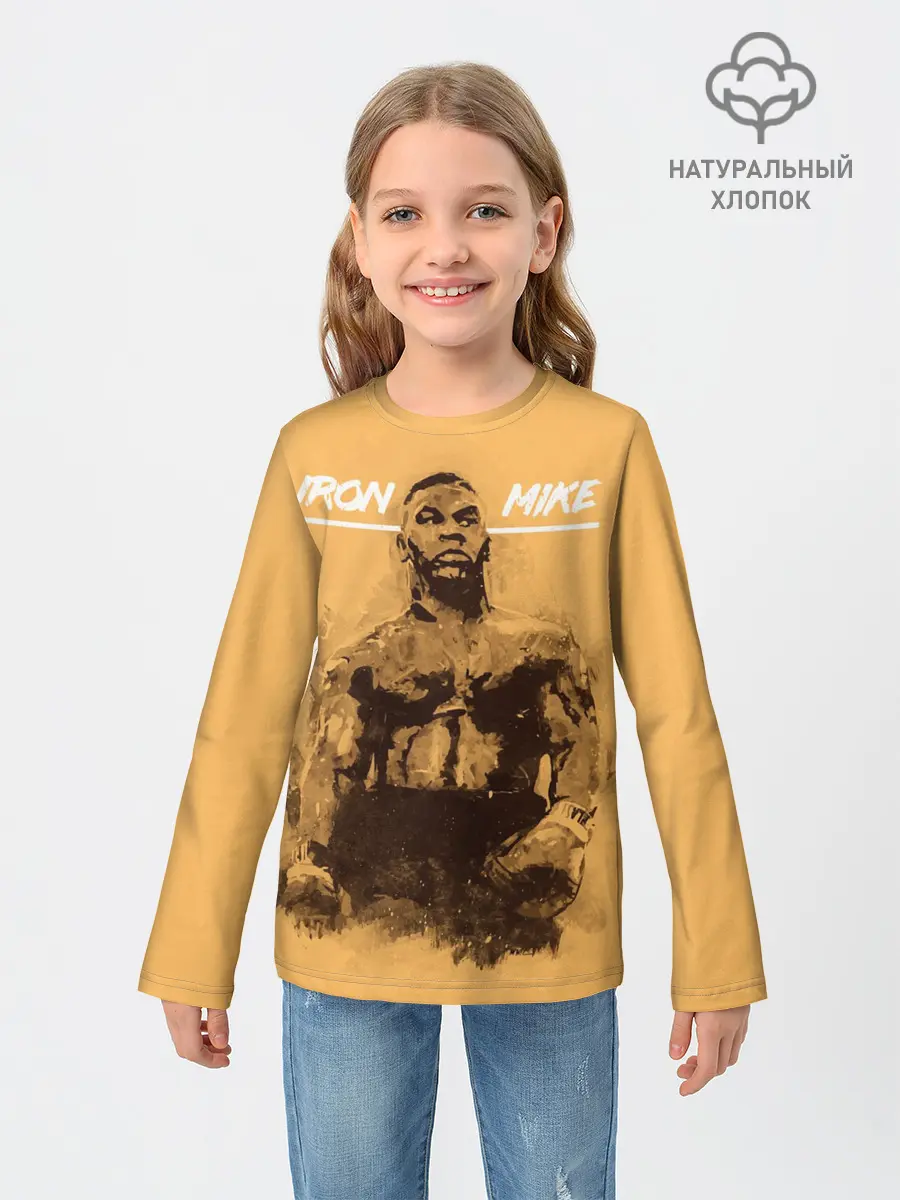 Детский лонгслив / Iron Mike