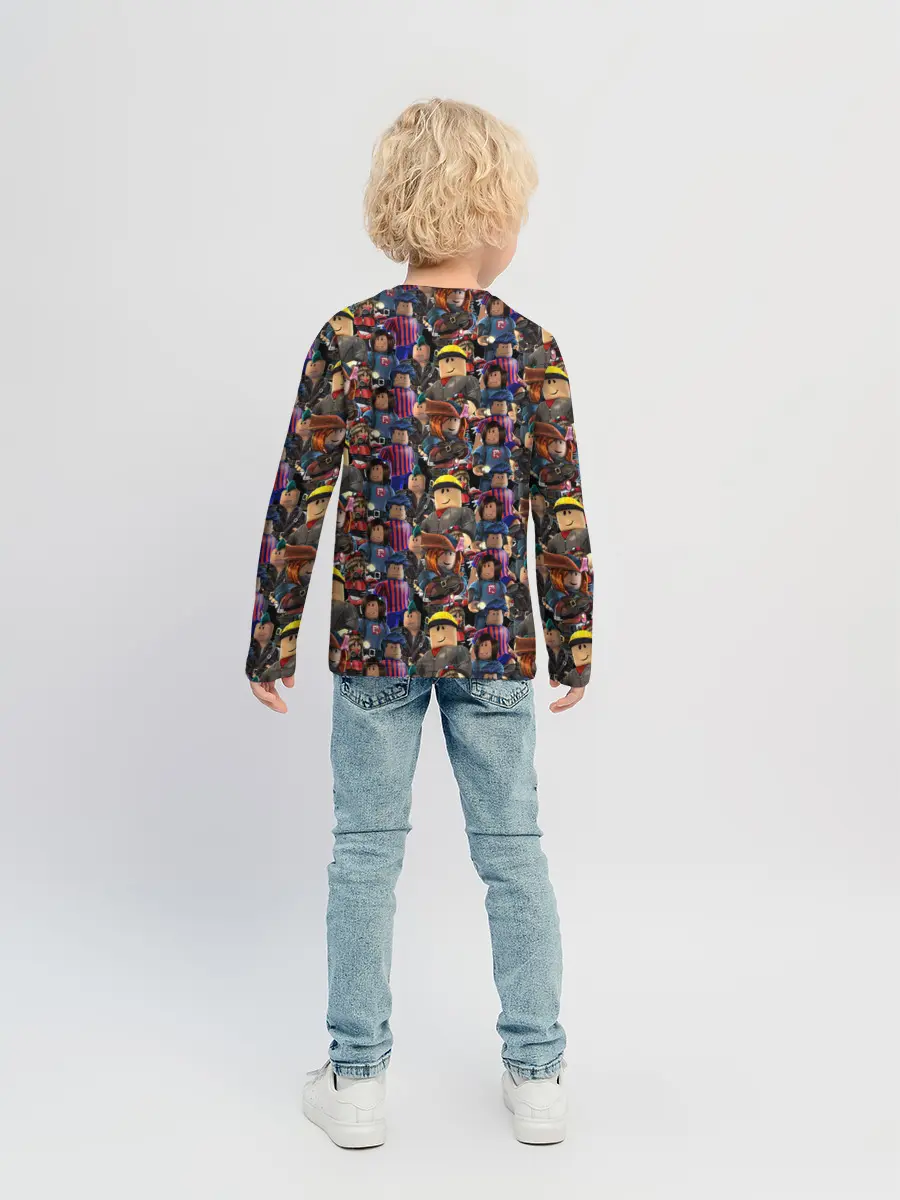 Детский лонгслив / ROBLOX