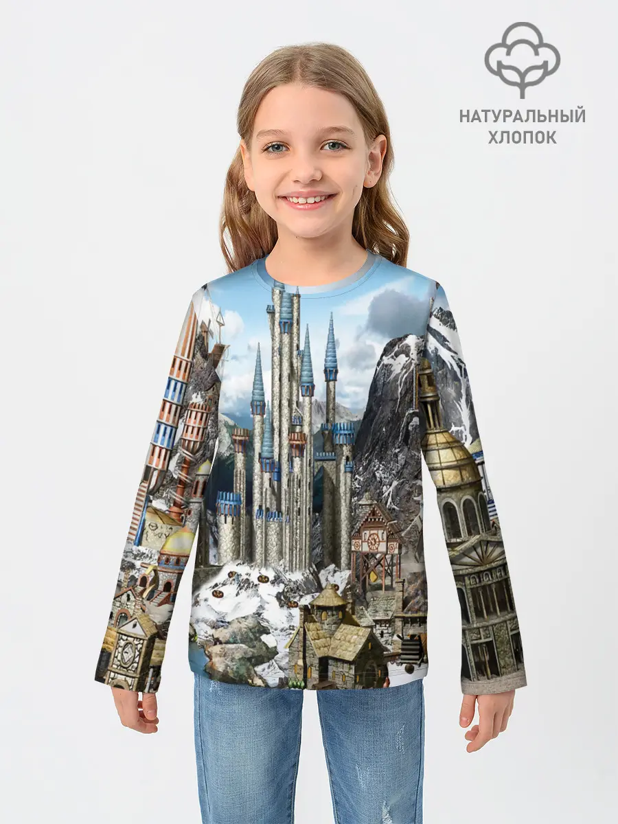 Детский лонгслив / HEROES