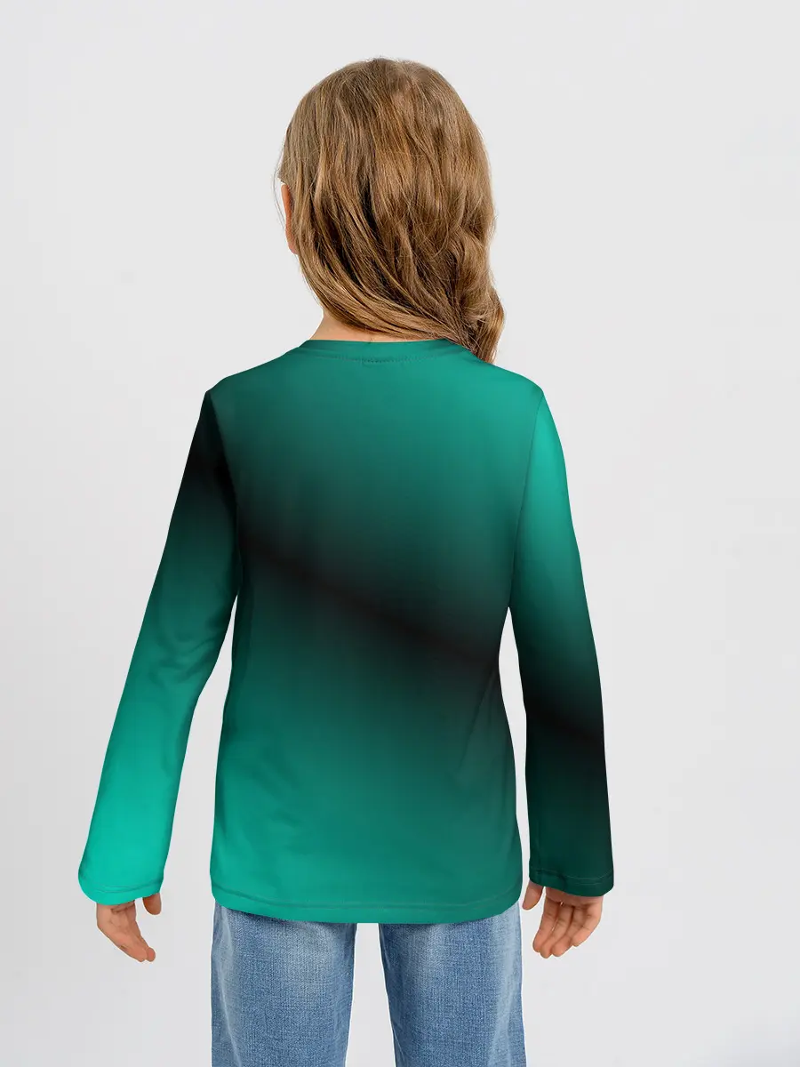 Детский лонгслив / корги