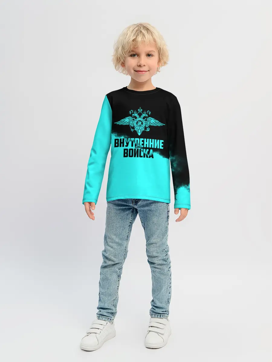 Детский лонгслив / Внутренние Войска
