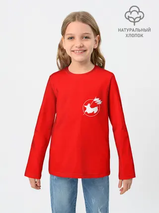 Детский лонгслив / Корги