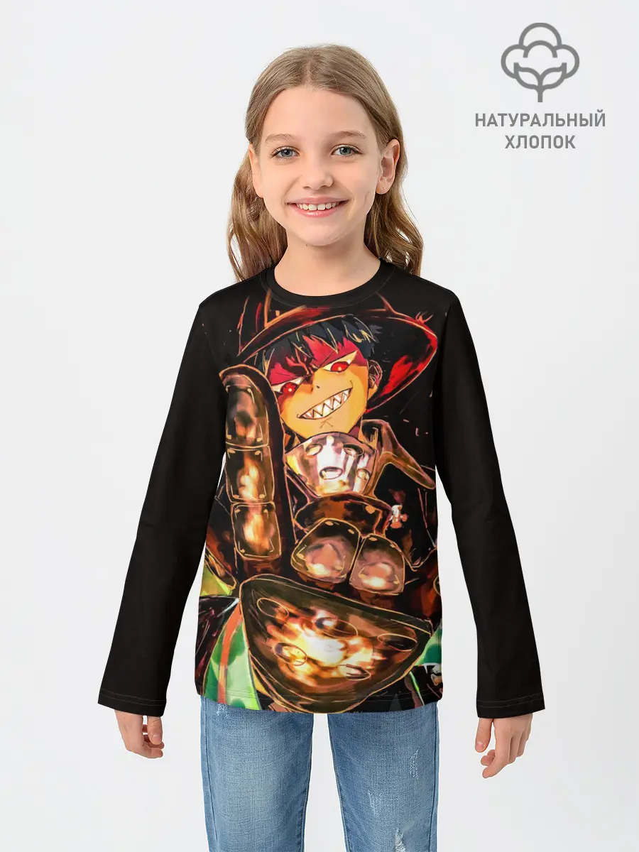 Детский лонгслив / Пламенная бригада пожарных