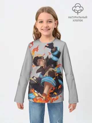 Детский лонгслив / FireForce