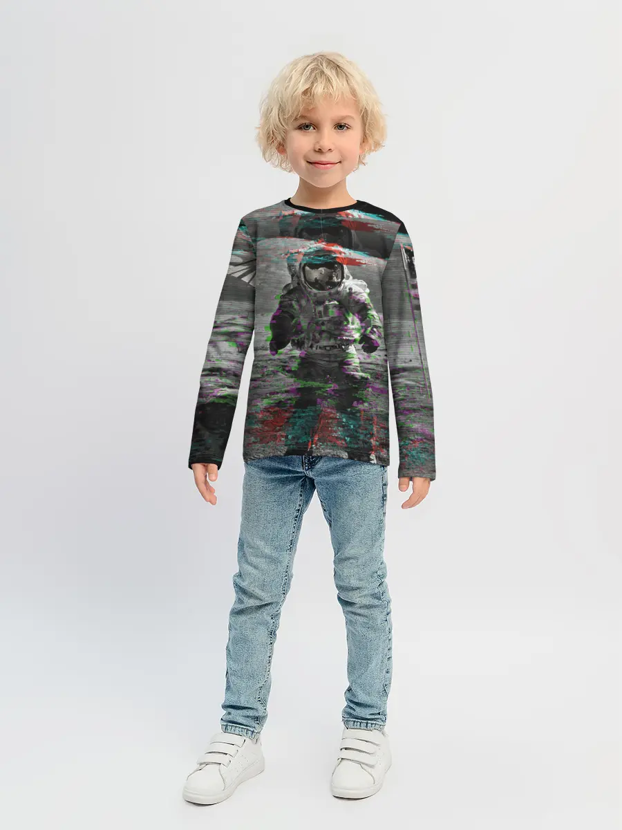 Детский лонгслив / Космонавт