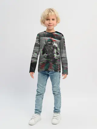 Детский лонгслив / Космонавт