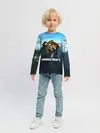 Детский лонгслив / Minecraft / Майнкрафт